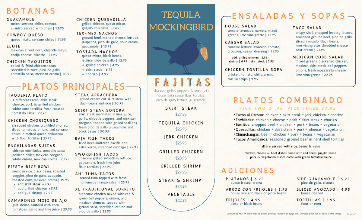 Tequila Mockingbird Menu-1